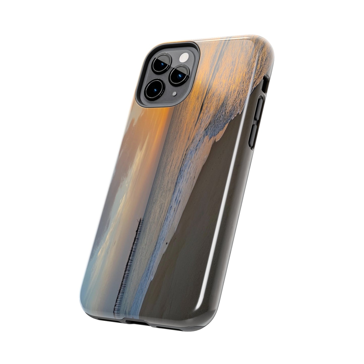 Tough Phone Cases - Beach with Pier