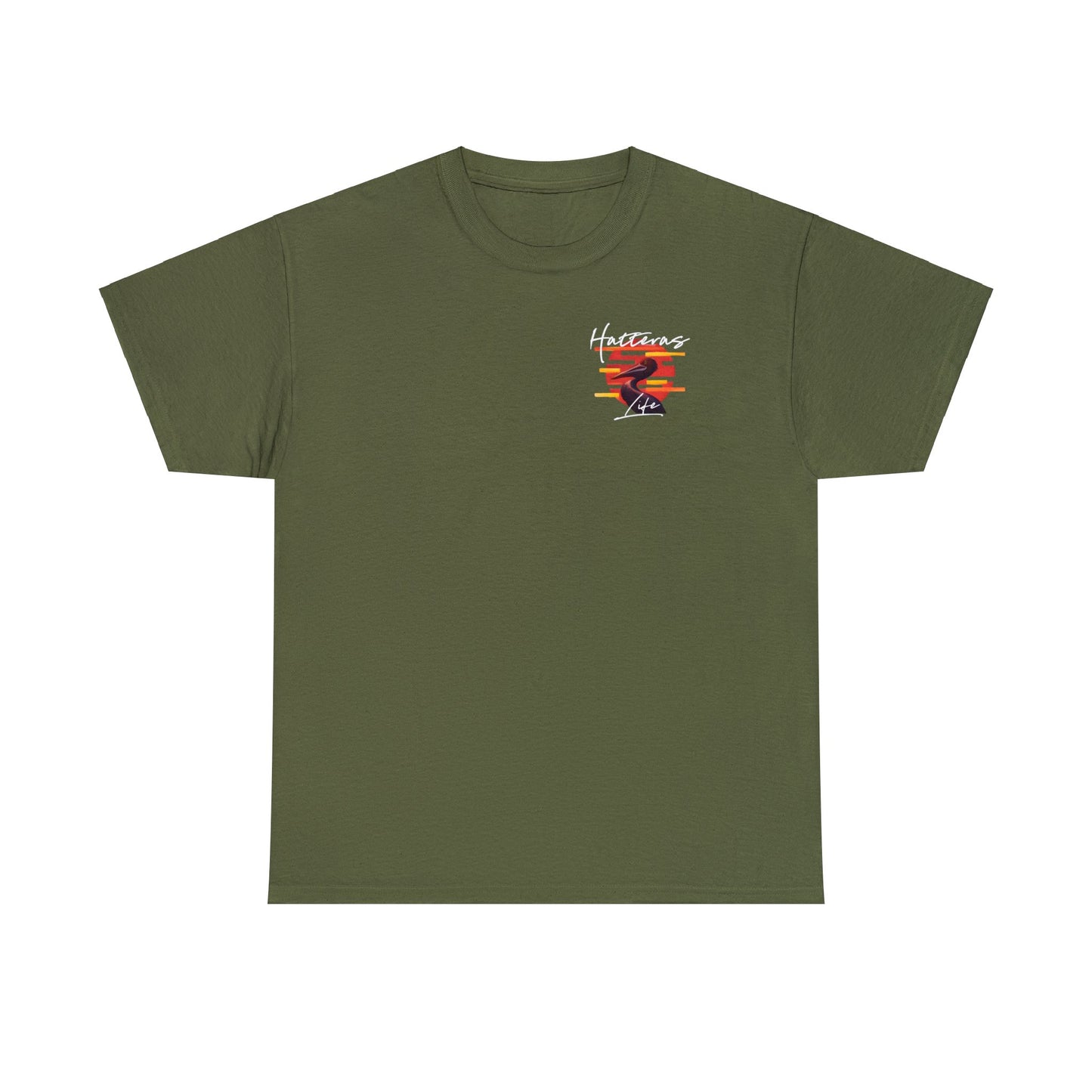 Heavy Cotton Tee - Pelican Logo
