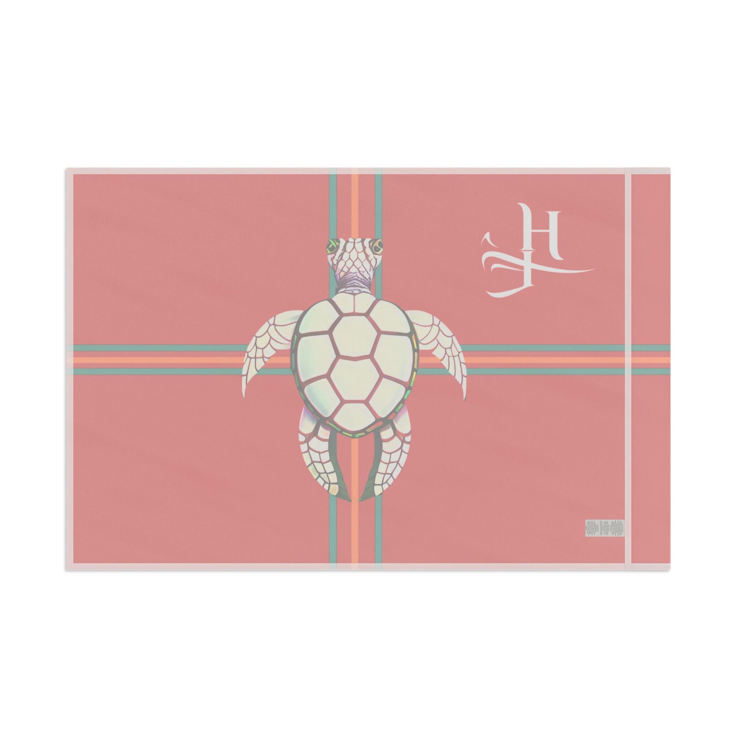 One-Sided Sea Turtle Flag