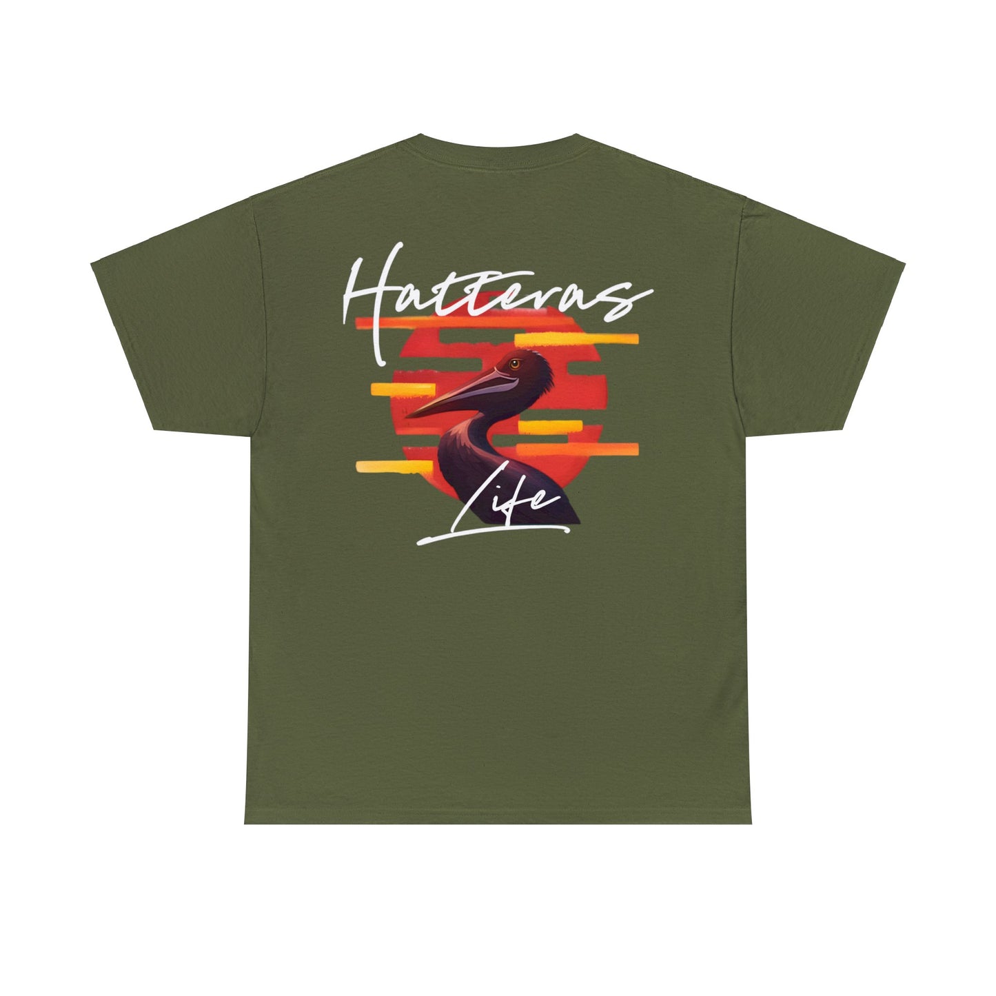 Heavy Cotton Tee - Pelican Logo