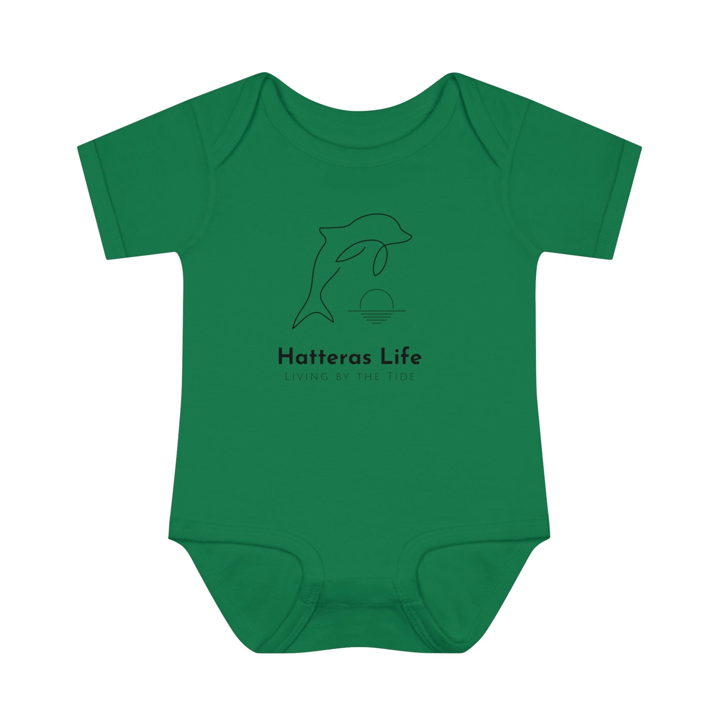 Infant Baby Rib Bodysuit - Living by the Tide
