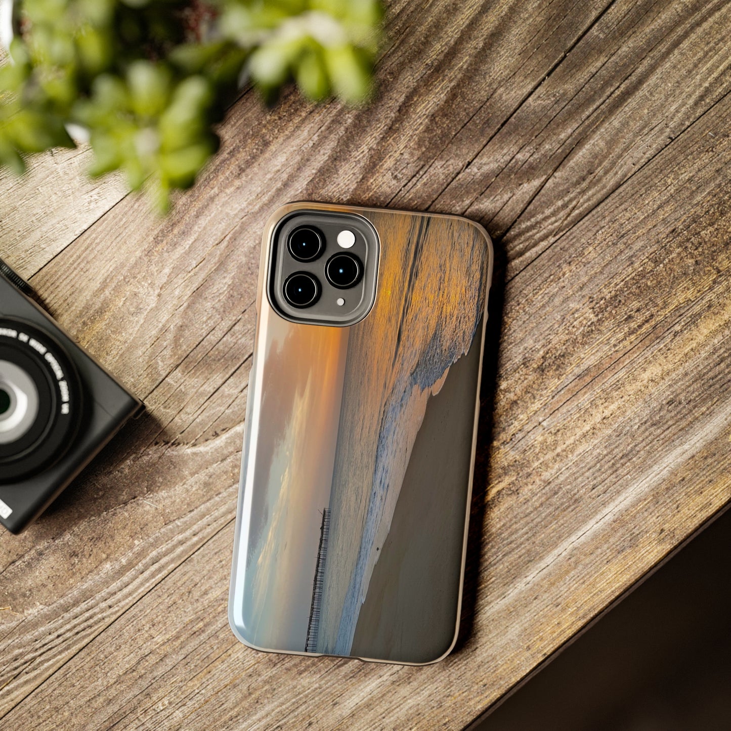 Tough Phone Cases - Beach with Pier