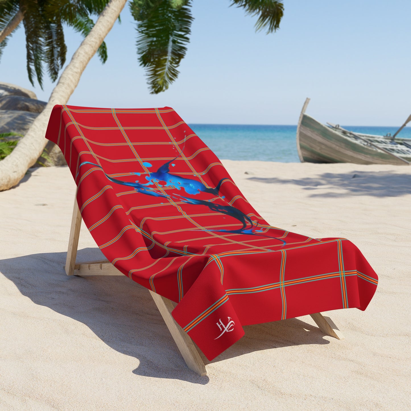 Water Marlin Beach Towel
