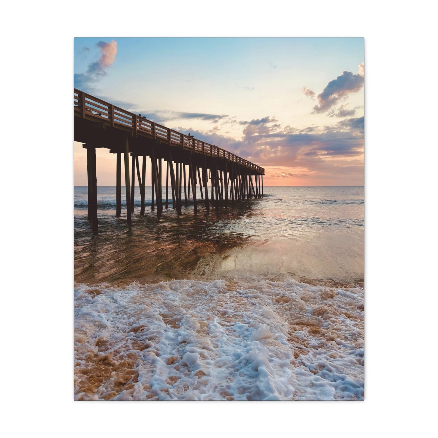 Pier Rise Matte Canvas