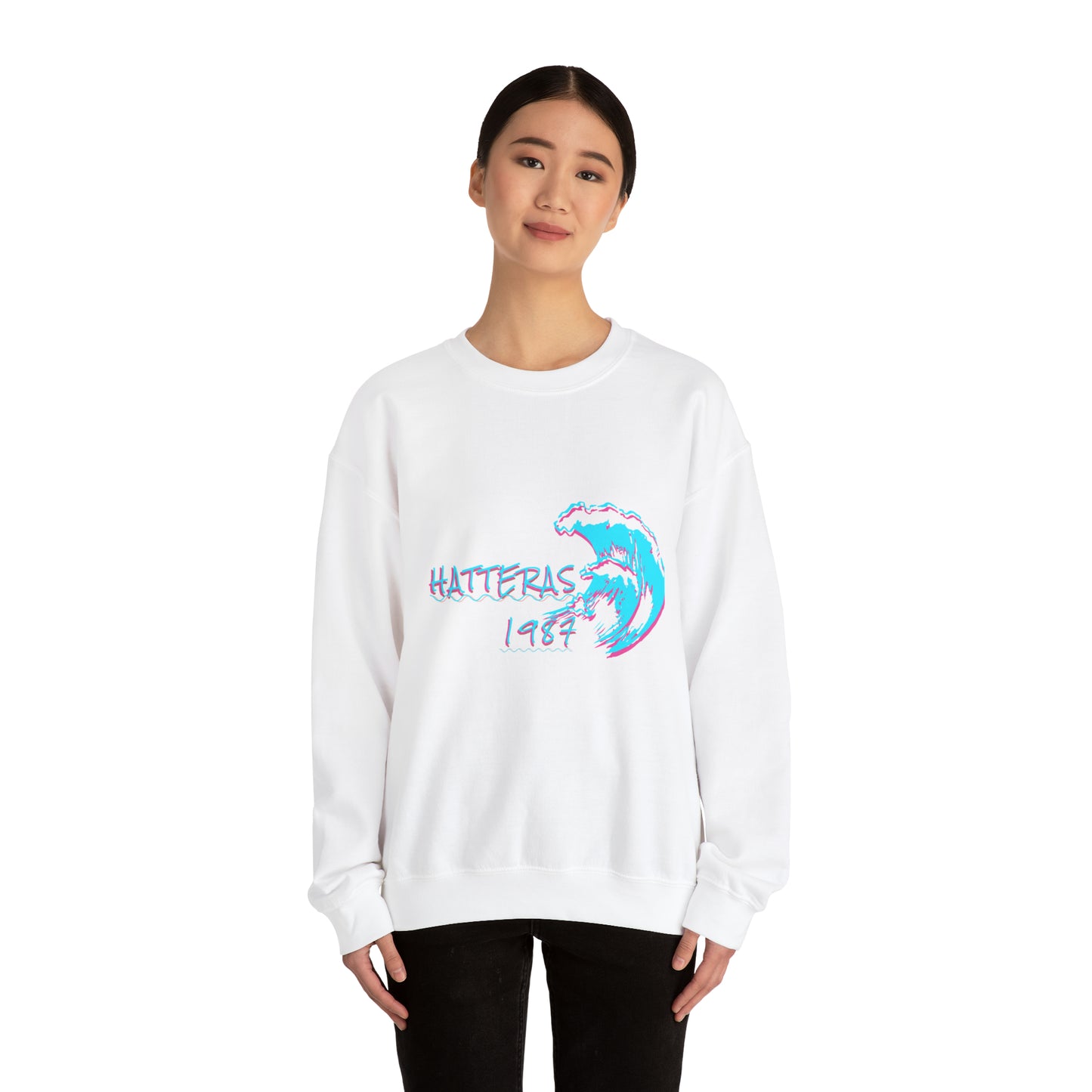 Vintage Hatteras Uni Heavy Blend™ Crewneck Sweatshirt