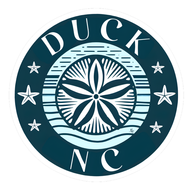 Duck Sand Dollar Sticker