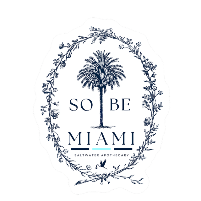 Miami SO BE Garland Vinyl Die Cut Sticker