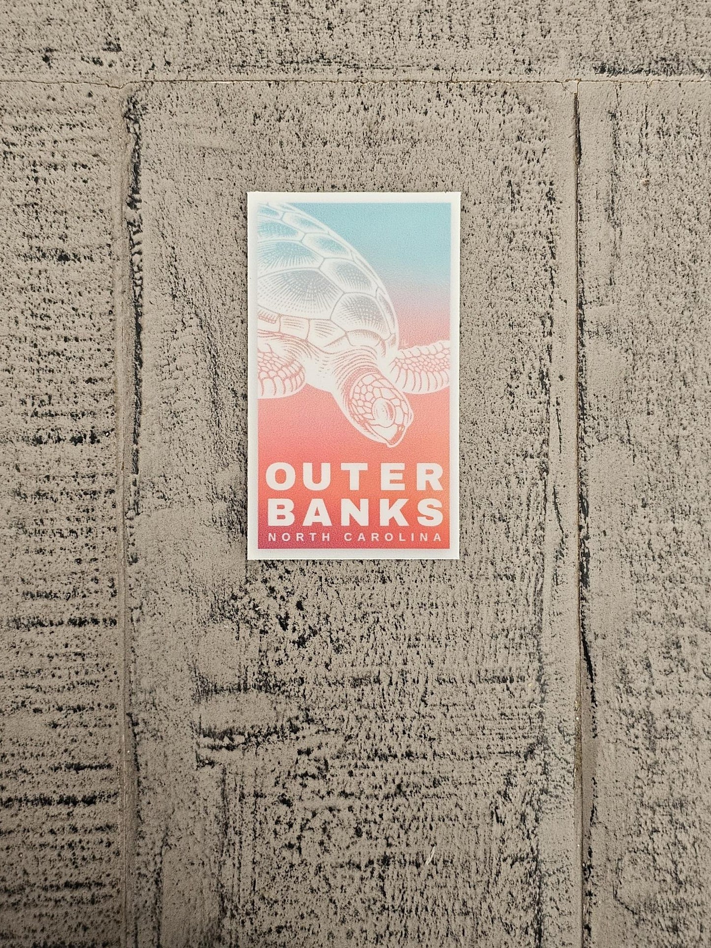 Outer Banks Sea Turtle Sticker