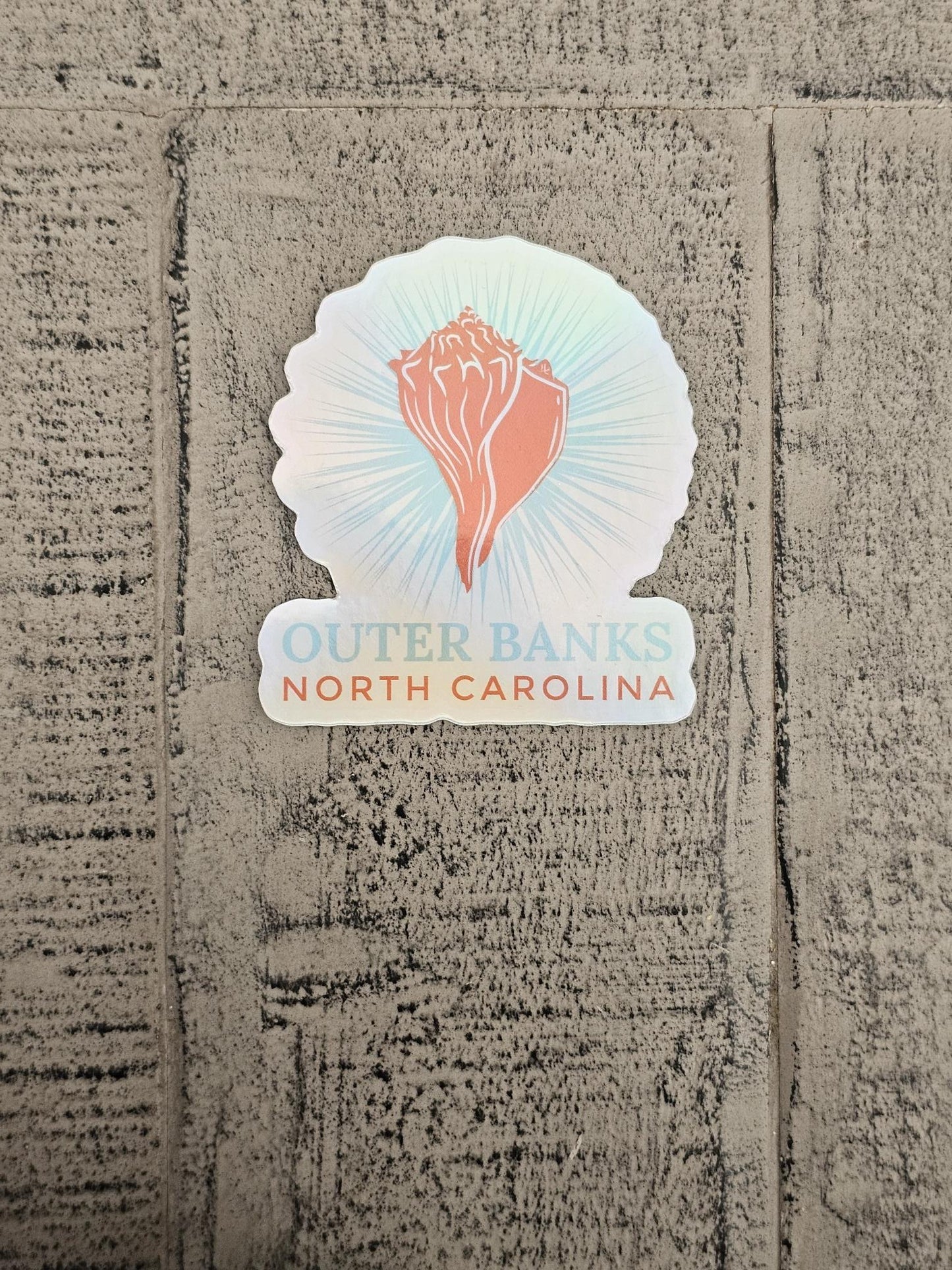 North Carolina Outer Banks Shell (Holographic)