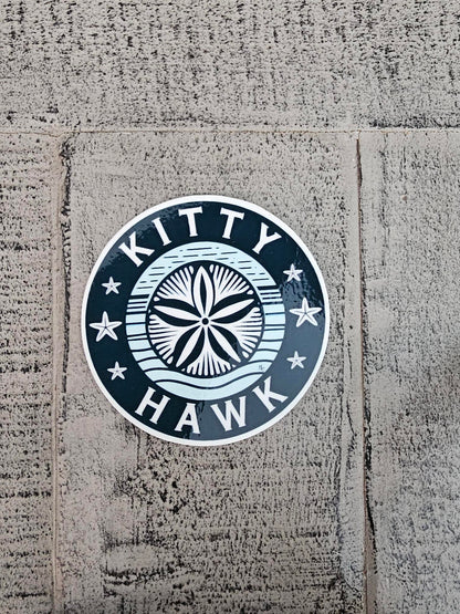 Kitty Hawk Sand Dollar Sticker