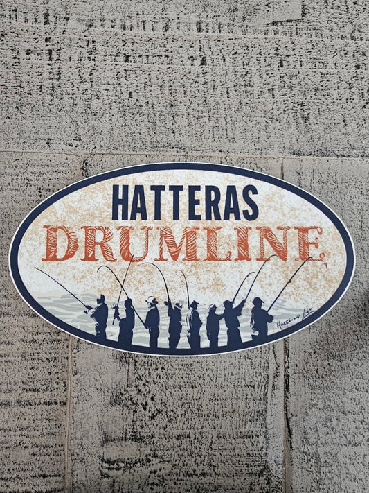 Hatteras Life Oval Vinyl Sticker - Drumline