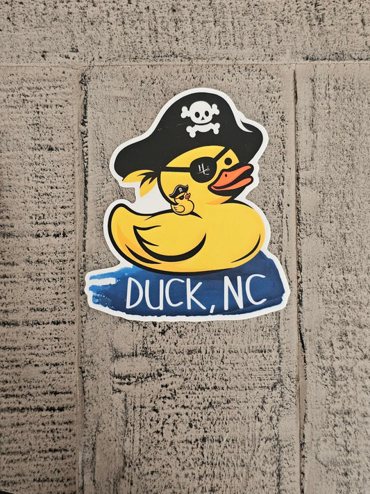 Duck, NC "Ducky Banx" Vinyl Sticker