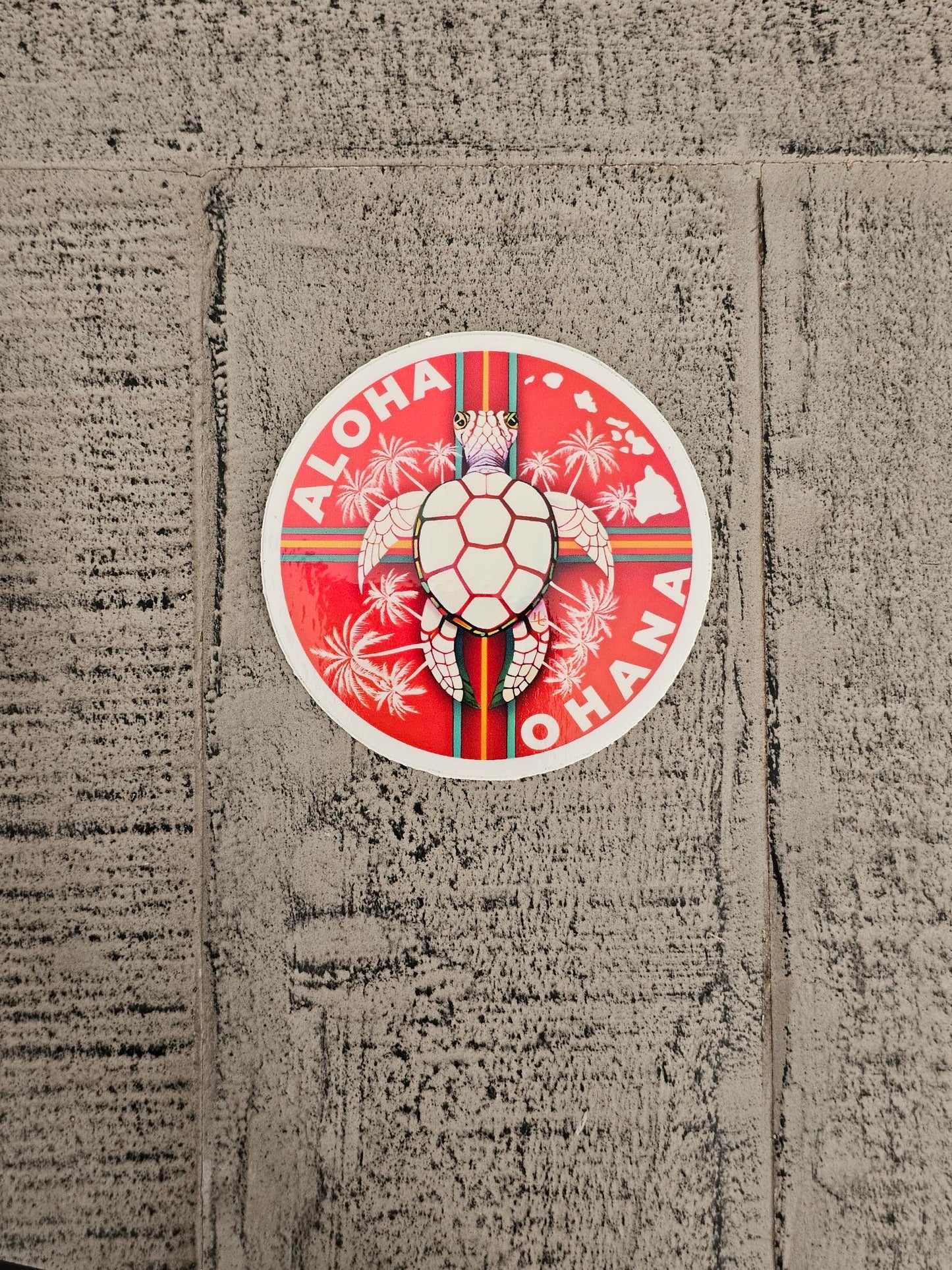 Aloha Ohana Vinyl Sticker