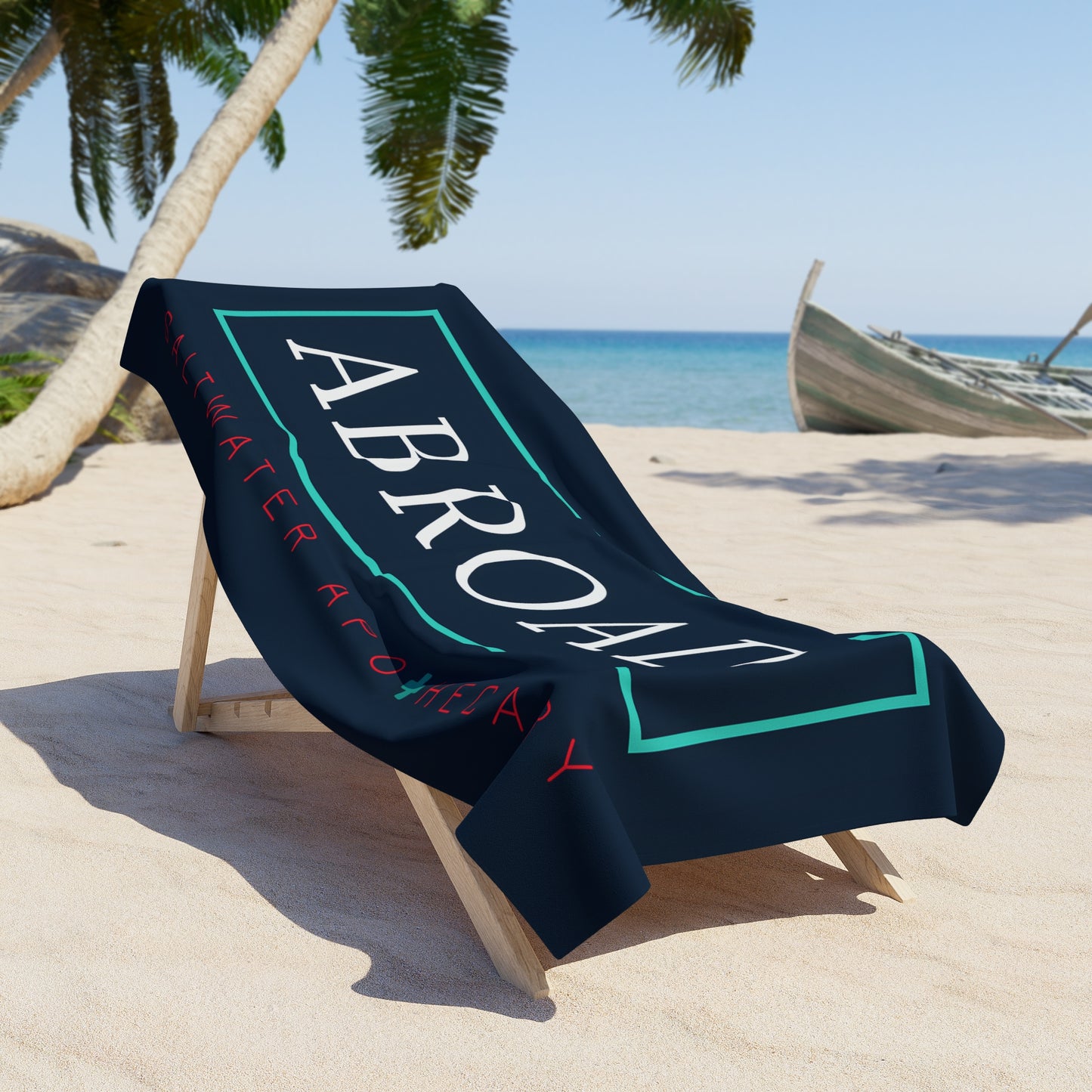 ABROAD Beach Towel