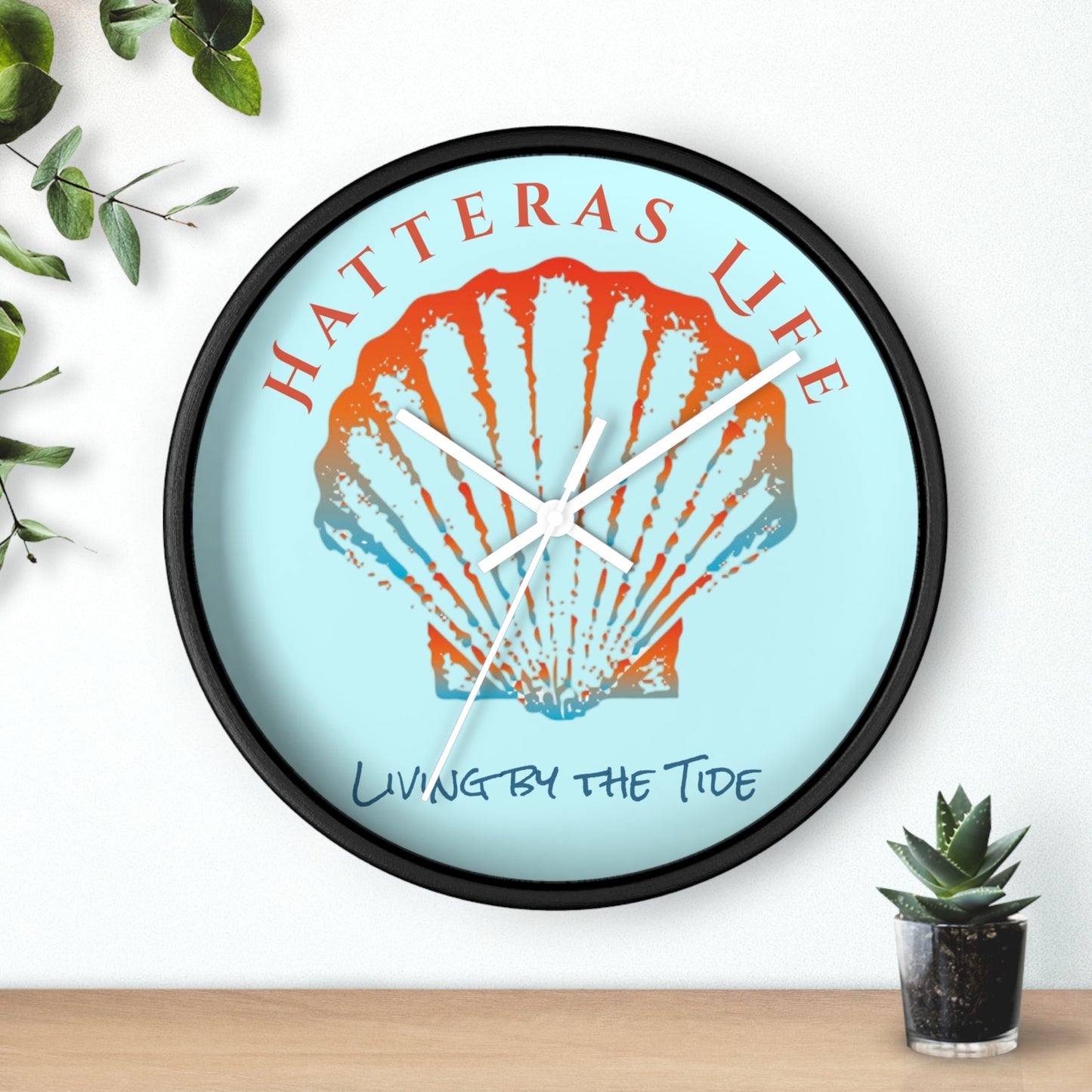 Wall Clock - Hatteras Life Shell