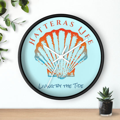 Wall Clock - Hatteras Life Shell