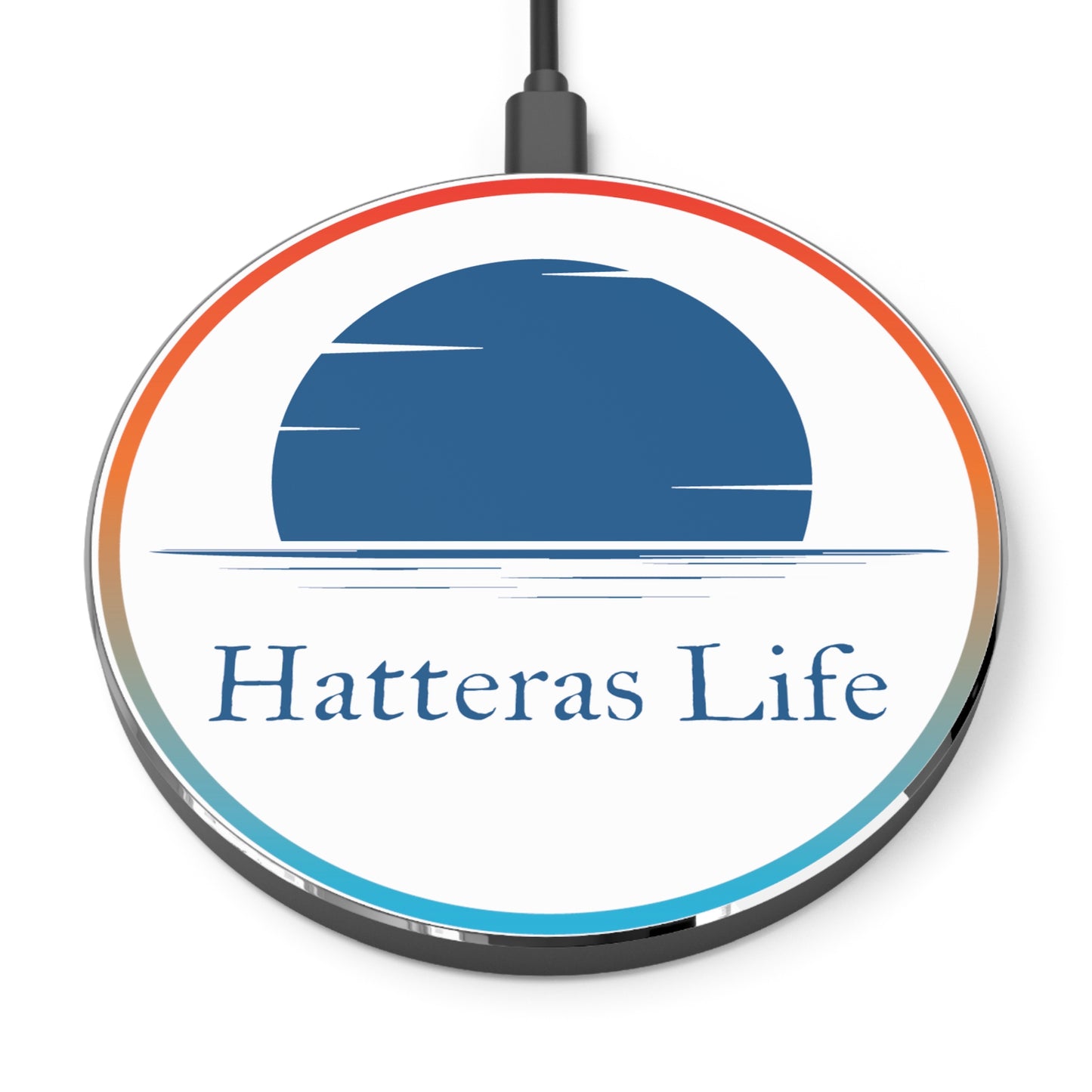 Wireless Charger - Hatteras Blue Moon