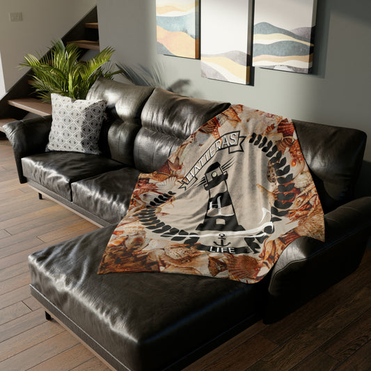 Lighthouse Soft Polyester Blanket