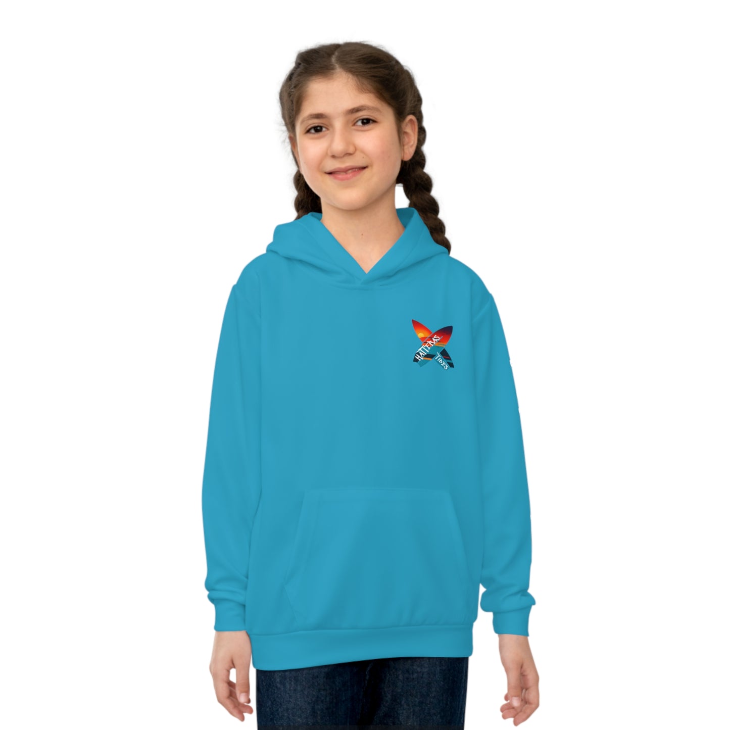 Tides Children's Hoodie (Turquoise)