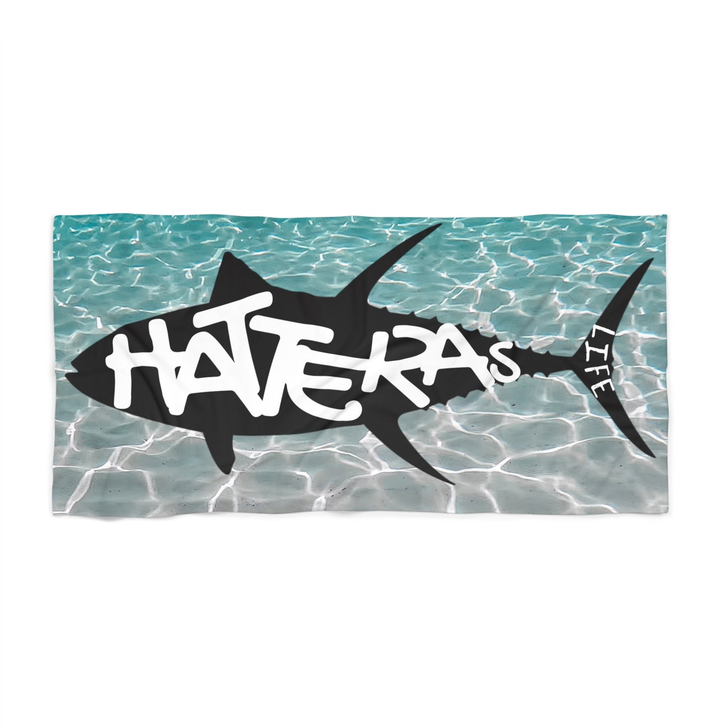 Beach Towel - Hatteras Life Tuna