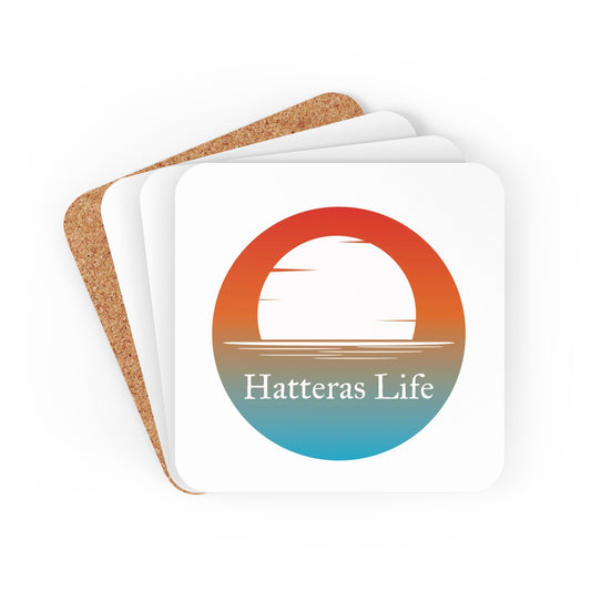 Hatteras Corkwood Coaster Set