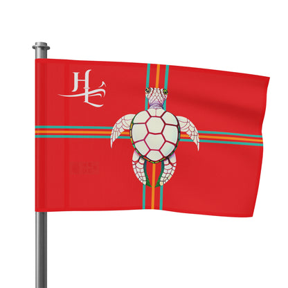 One-Sided Sea Turtle Flag