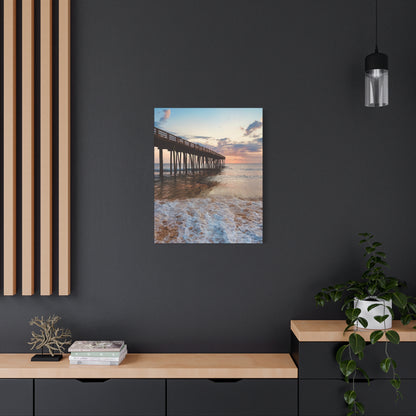 Pier Rise Matte Canvas