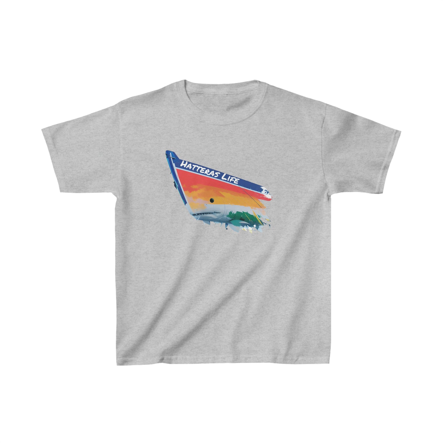 Mahi Boat Kids Heavy Tee