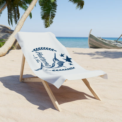 Blue Marlin Beach Towel