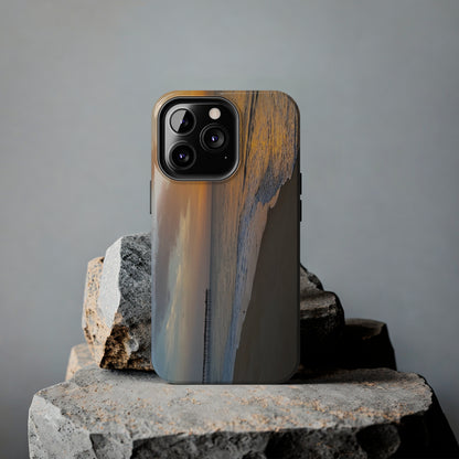 Tough Phone Cases - Beach with Pier