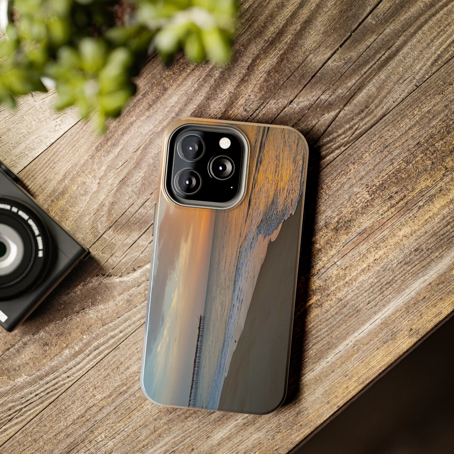 Tough Phone Cases - Beach with Pier