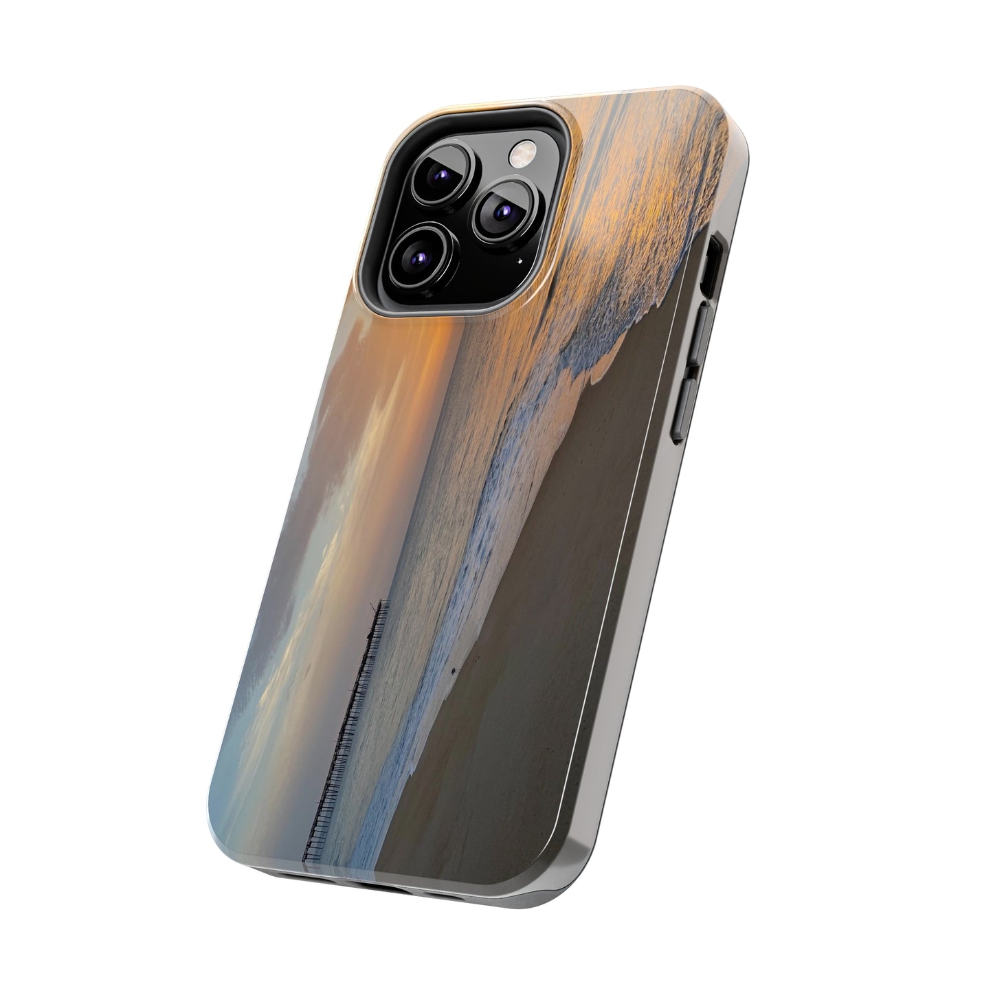 Tough Phone Cases - Beach with Pier