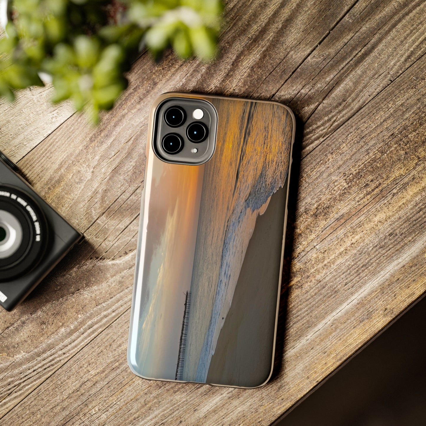 Tough Phone Cases - Beach with Pier