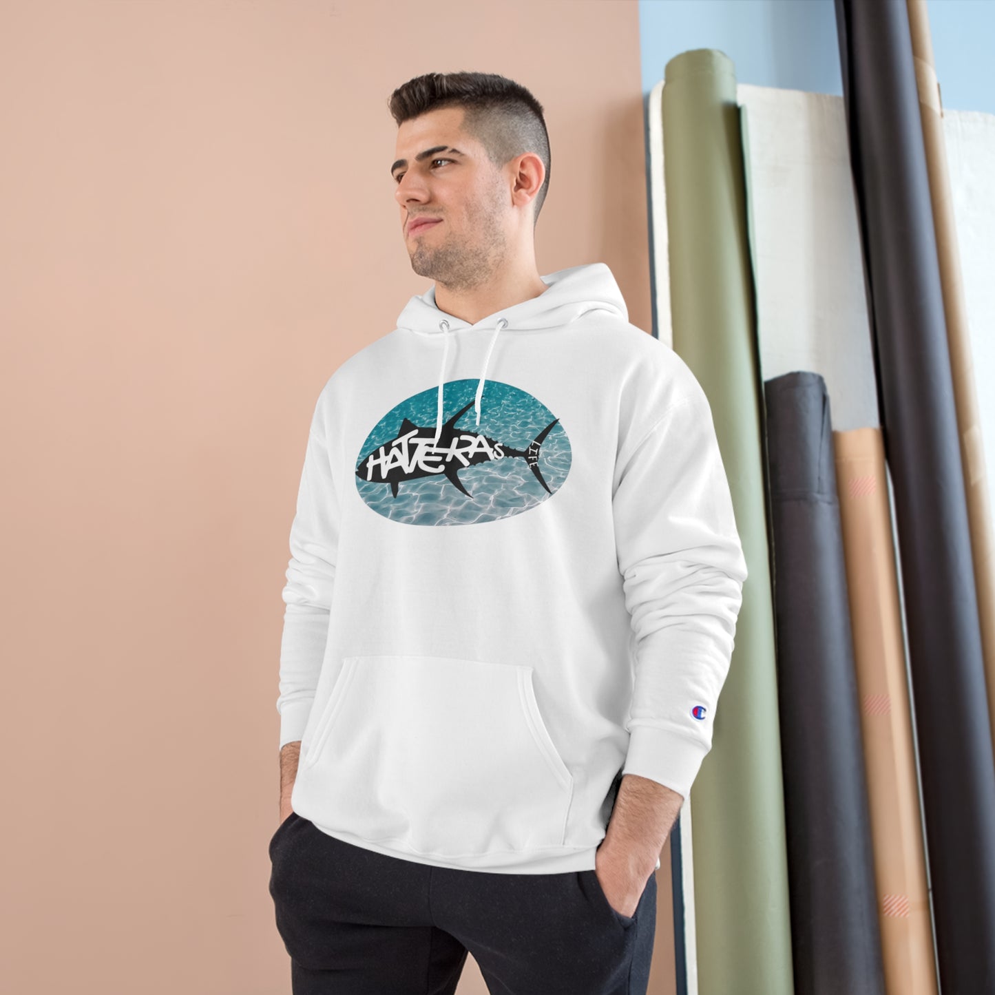 Champion Hoodie - Hatteras Life Tuna