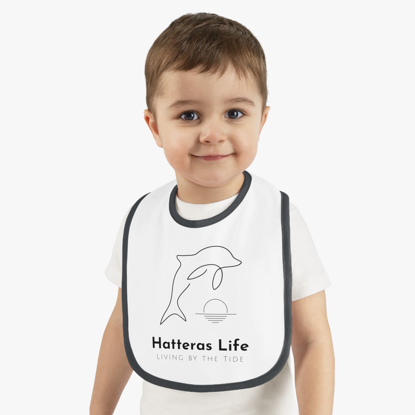 Baby Trim Jersey Bib