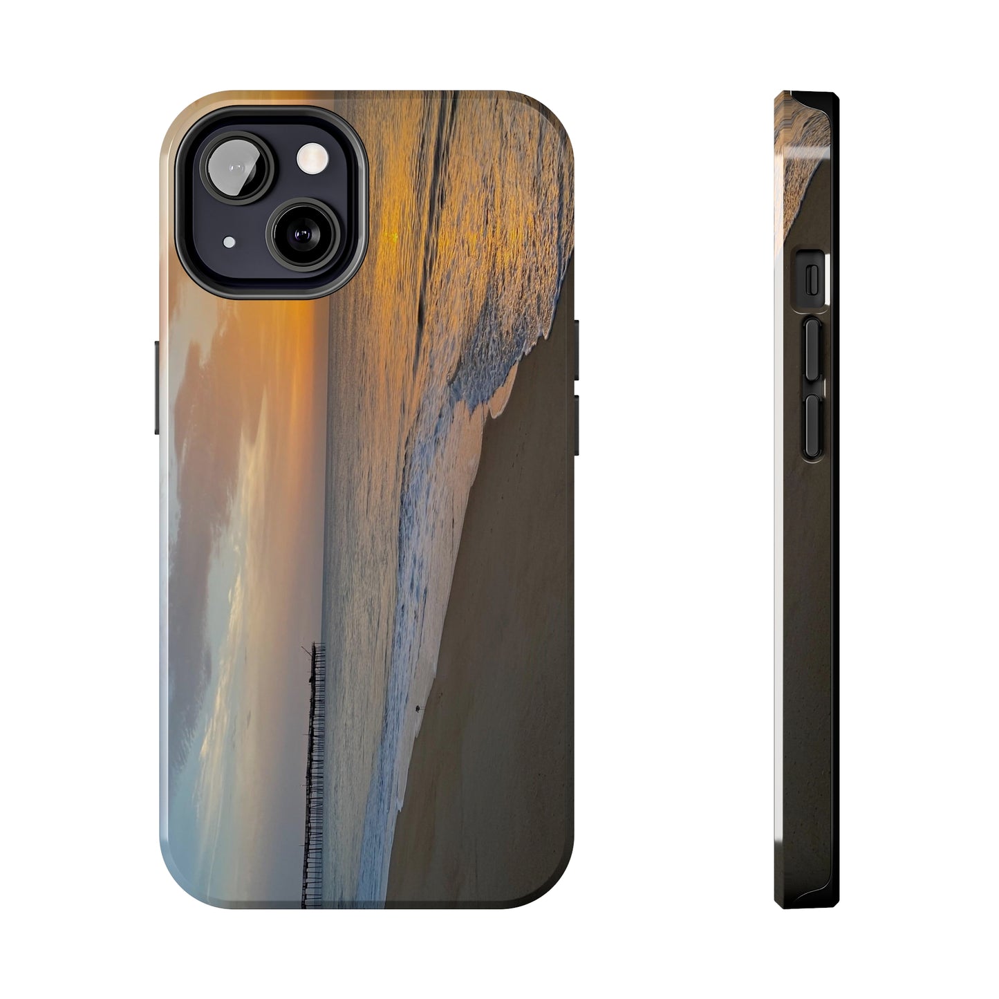 Tough Phone Cases - Beach with Pier