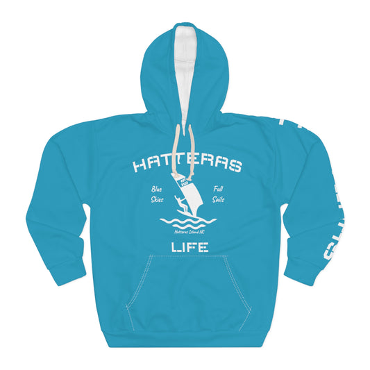 Turquoise Pullover Hoodie