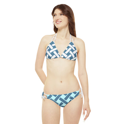 Woven Strap-Kini Set