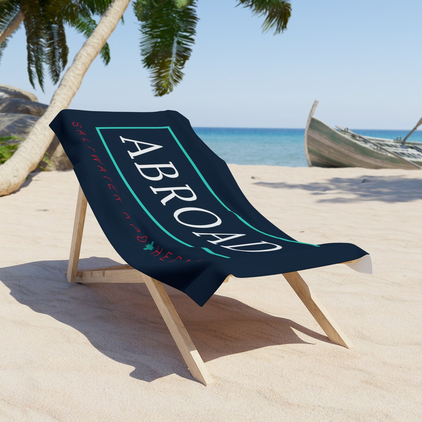 ABROAD Beach Towel