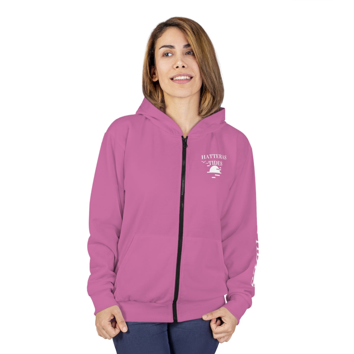 Hatteras Tides Zip (Co-ed Pink)