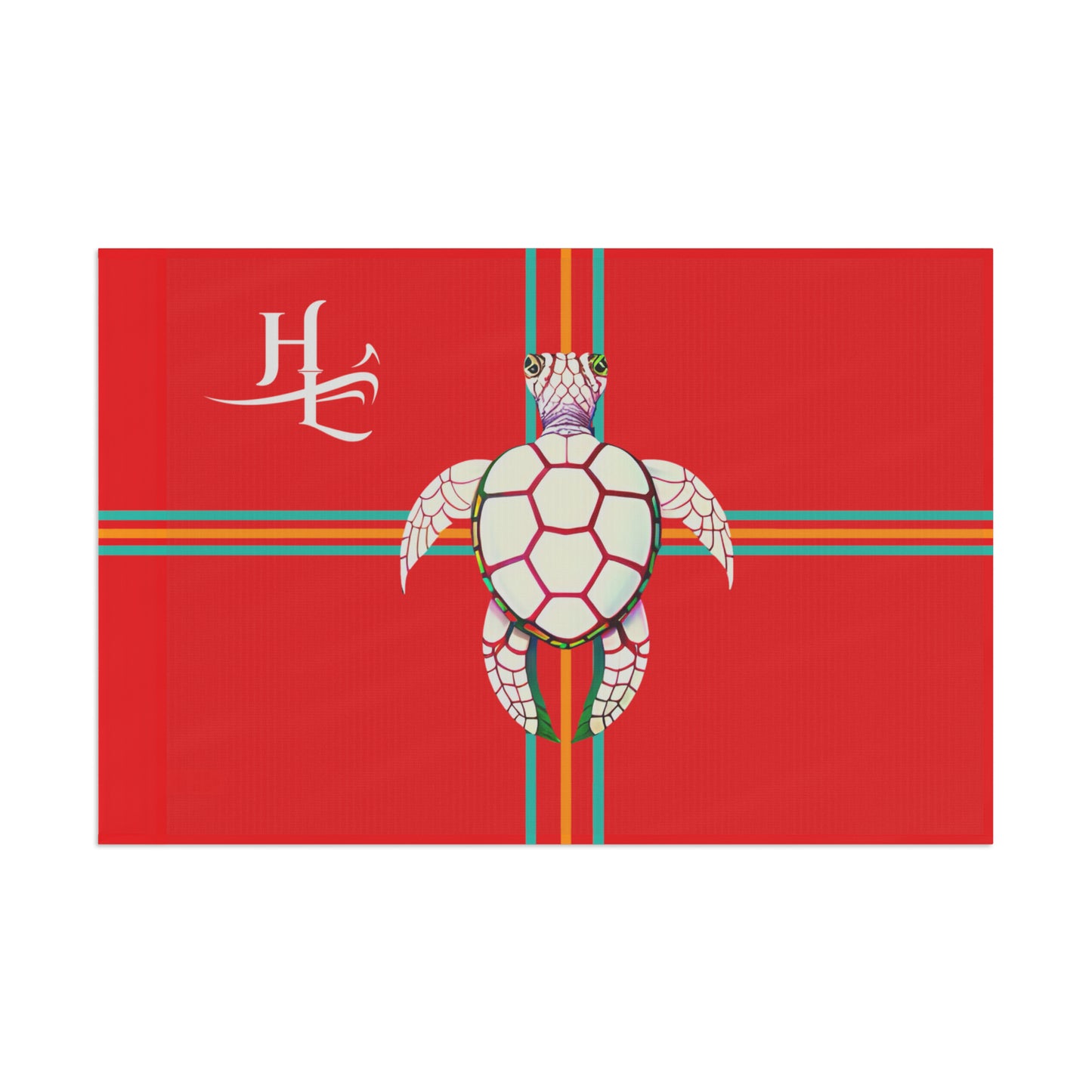 One-Sided Sea Turtle Flag