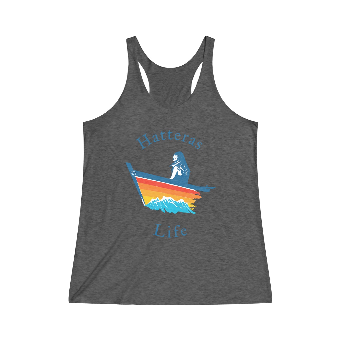 Women's Tri-Blend Racerback Tank Top - Mysterious