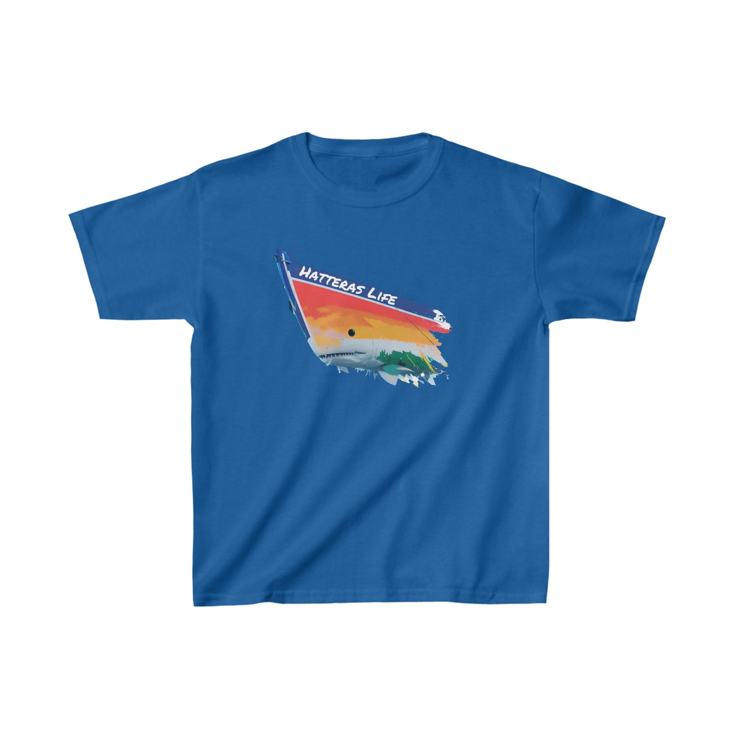 Mahi Boat Kids Heavy Tee