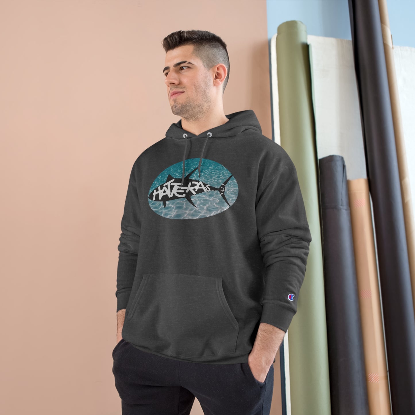 Champion Hoodie - Hatteras Life Tuna