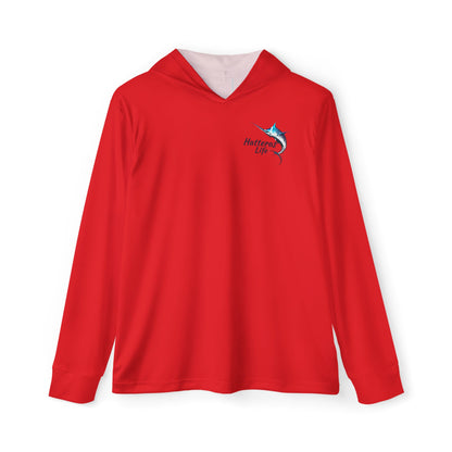 Fishing Hoodie (Red)