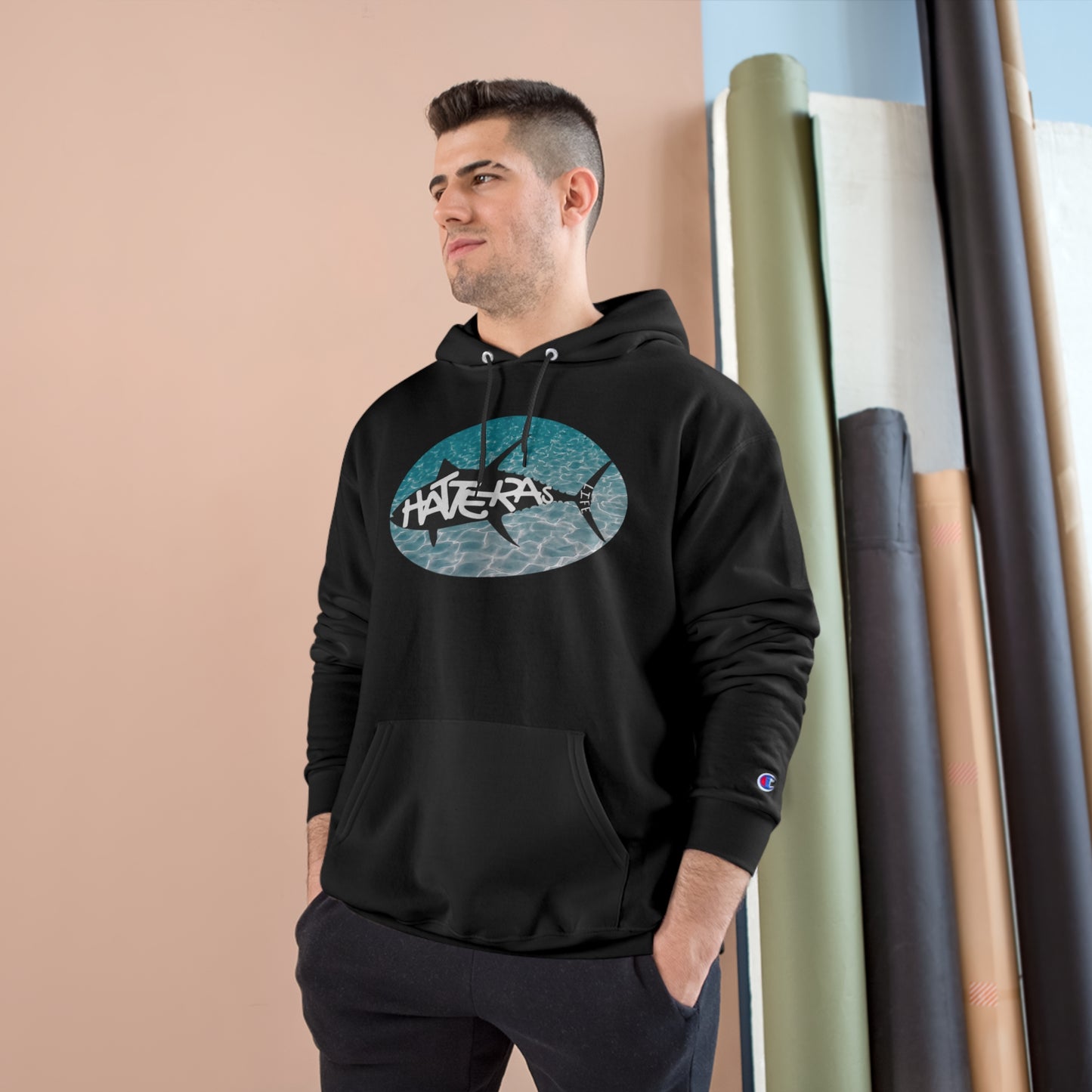 Champion Hoodie - Hatteras Life Tuna