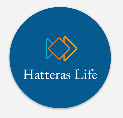 Hatteras Life Logo Sticker - Color