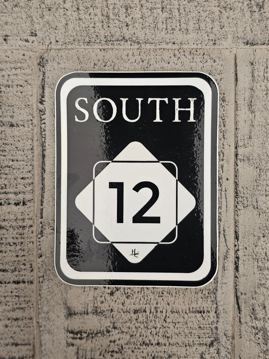 South Hwy 12 Sticker