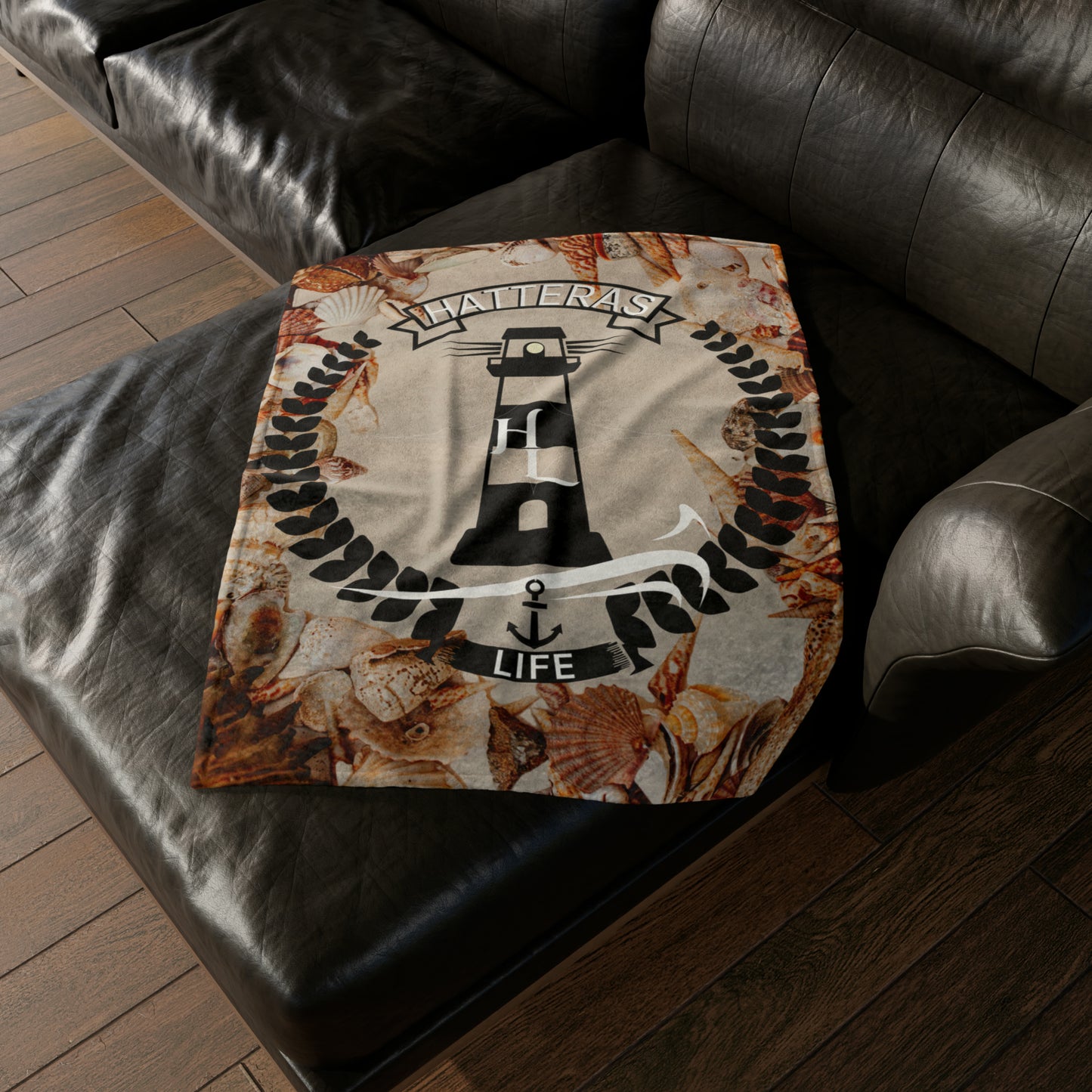 Lighthouse Soft Polyester Blanket