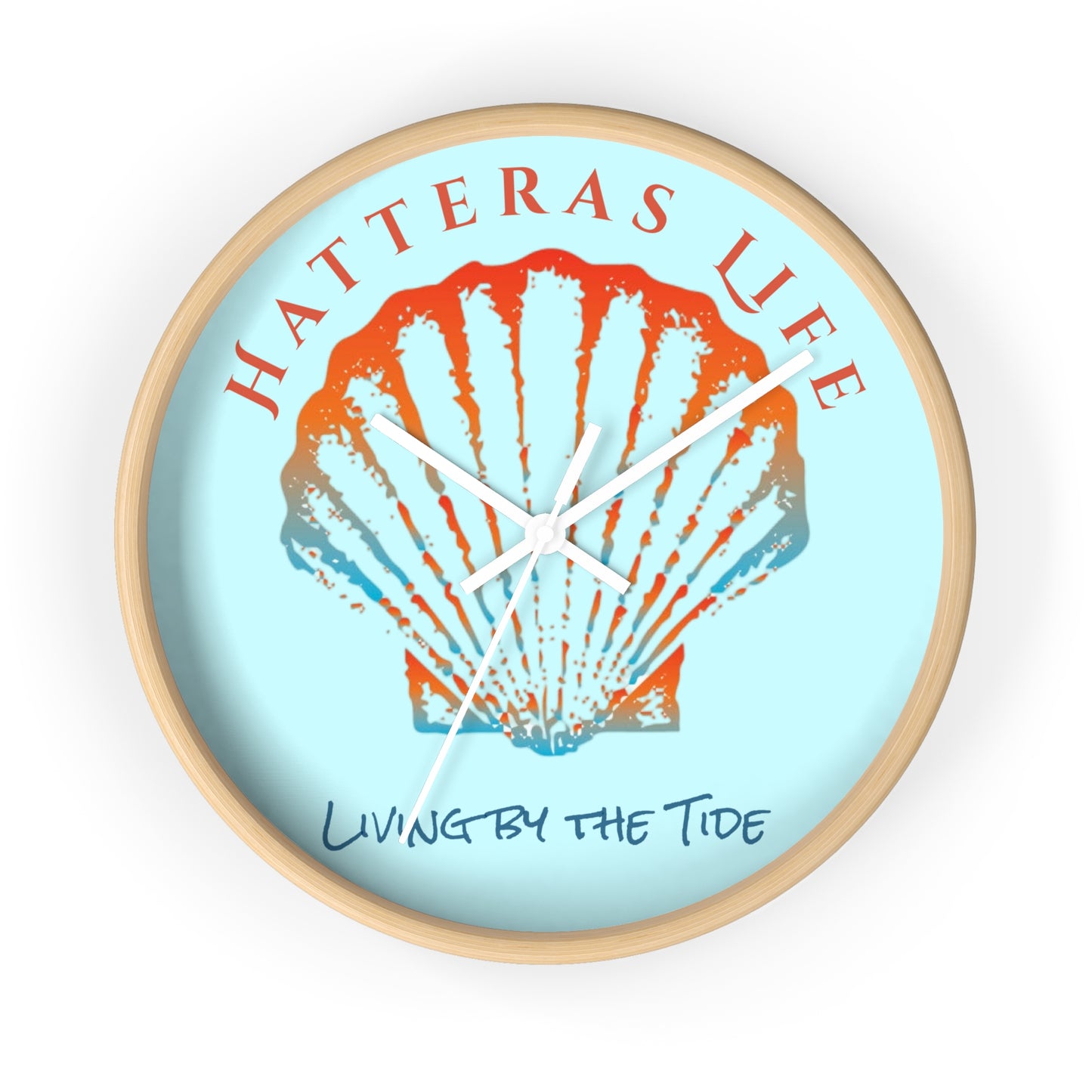 Wall Clock - Hatteras Life Shell